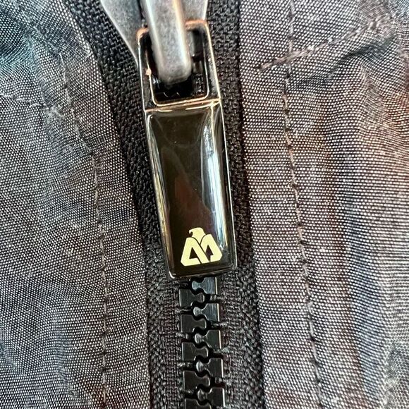 Matix Women's Gray Lined Mike Mo Full Zip Drawcord Hoodie‎ Size Small - Picture 4 of 9